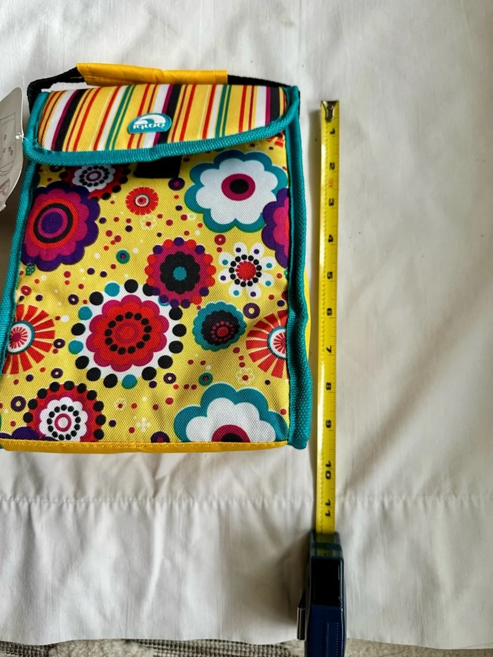 Igloo Floral Insulated Lunch Bag - Yellow - Picture 8 of 9